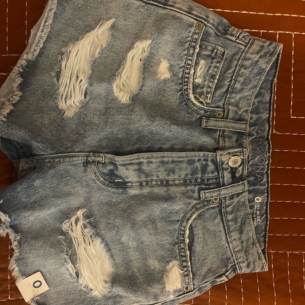 Denim shorts
